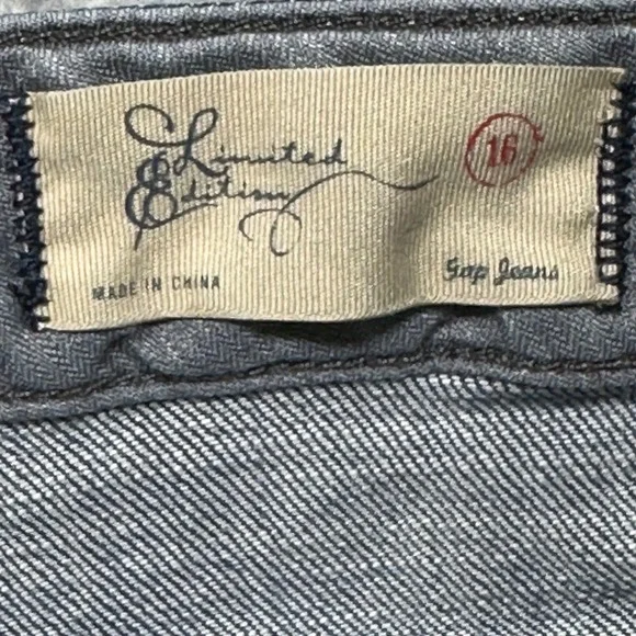GAP Limited Edition Women's Jeans Medium Wash Straight Leg Size‎ 16 - Picture 4 of 11